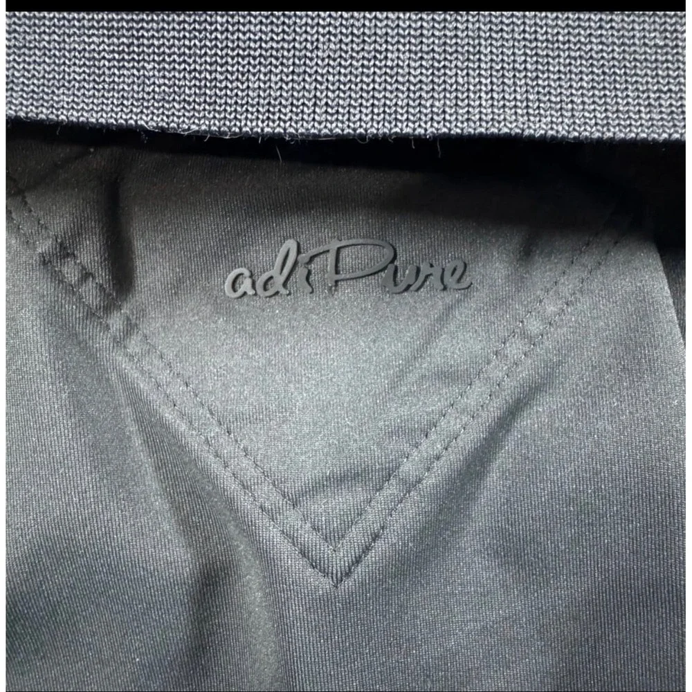 Adidas adiPure Mens XL Golf Polo Shirt Charcoal Grey Quarry Oaks Logo